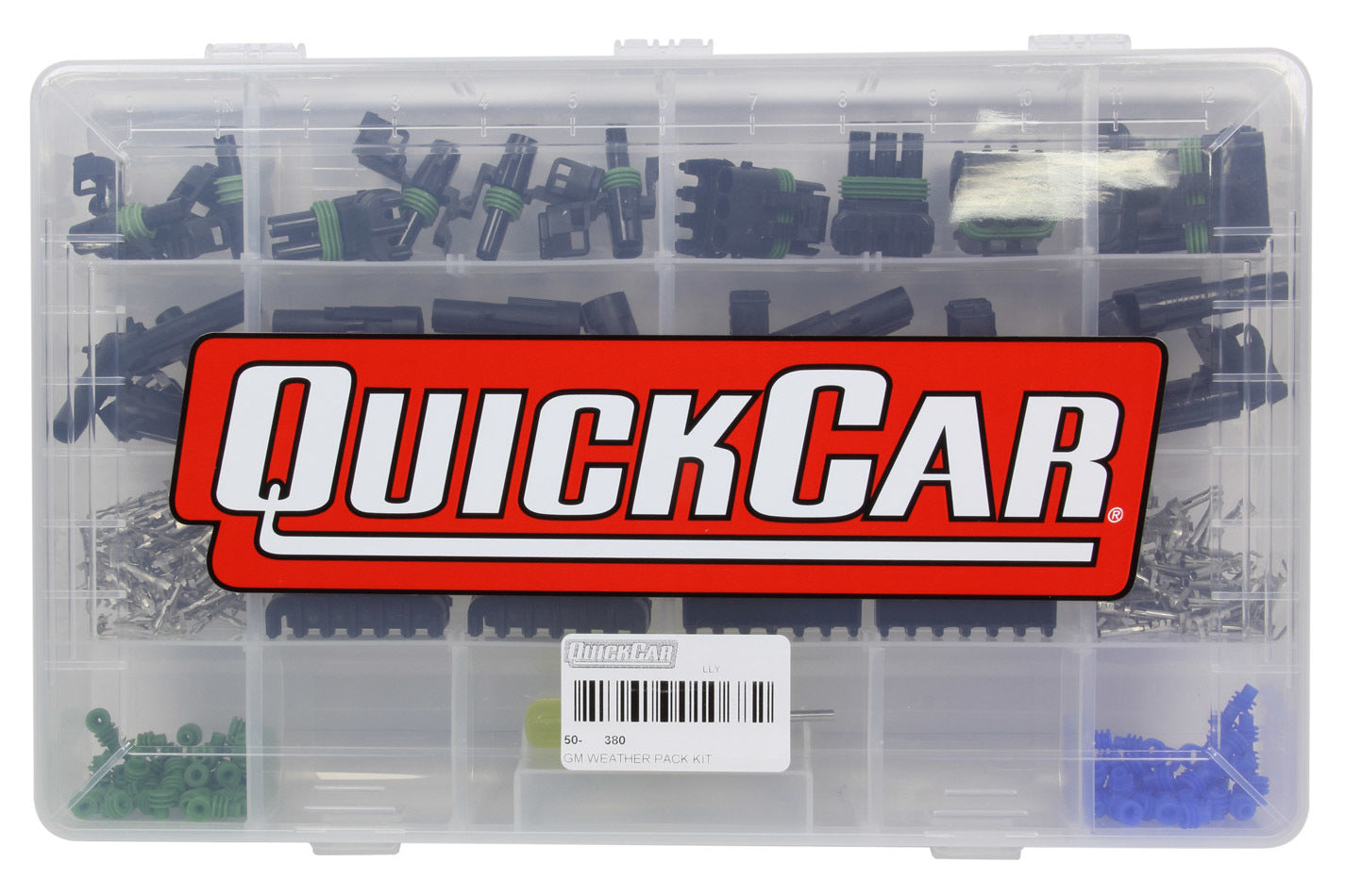 QUICKCAR RACING PRODUCTS Weatherpack Starter Kit QRP50-380