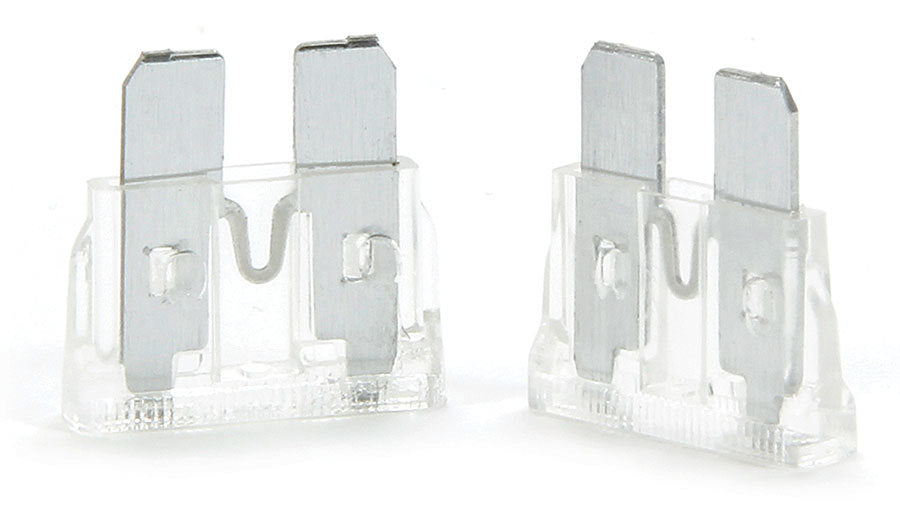 QUICKCAR RACING PRODUCTS 25 Amp ATC Fuse Clear 5pk QRP50-925