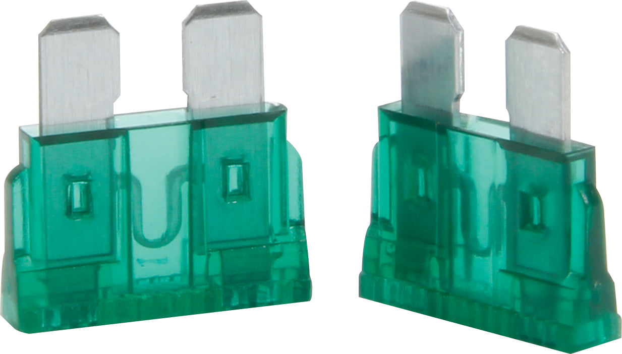 QUICKCAR RACING PRODUCTS 30 Amp ATC Fuse Green 5pk QRP50-930