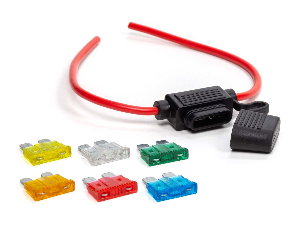 QUICKCAR RACING PRODUCTS In-Line ATC Fuse Holder 12 Gauge QRP50-955