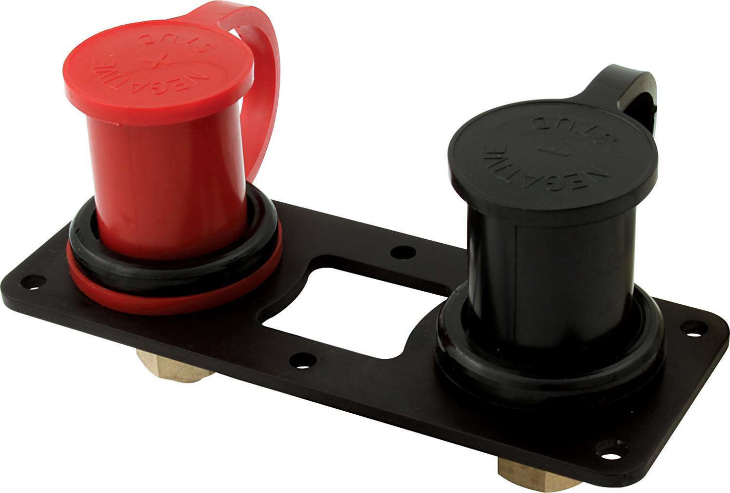 Quickcar Racing Products Battery Charging Posts Pair w/Flat Mnt Brkt MPN QRP57-718
