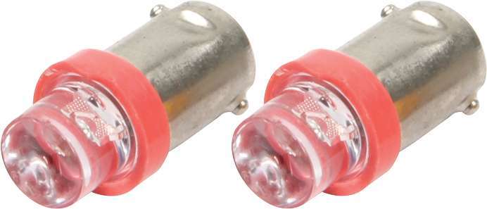 QUICKCAR RACING PRODUCTS LED Bulb Red Pair QRP61-691