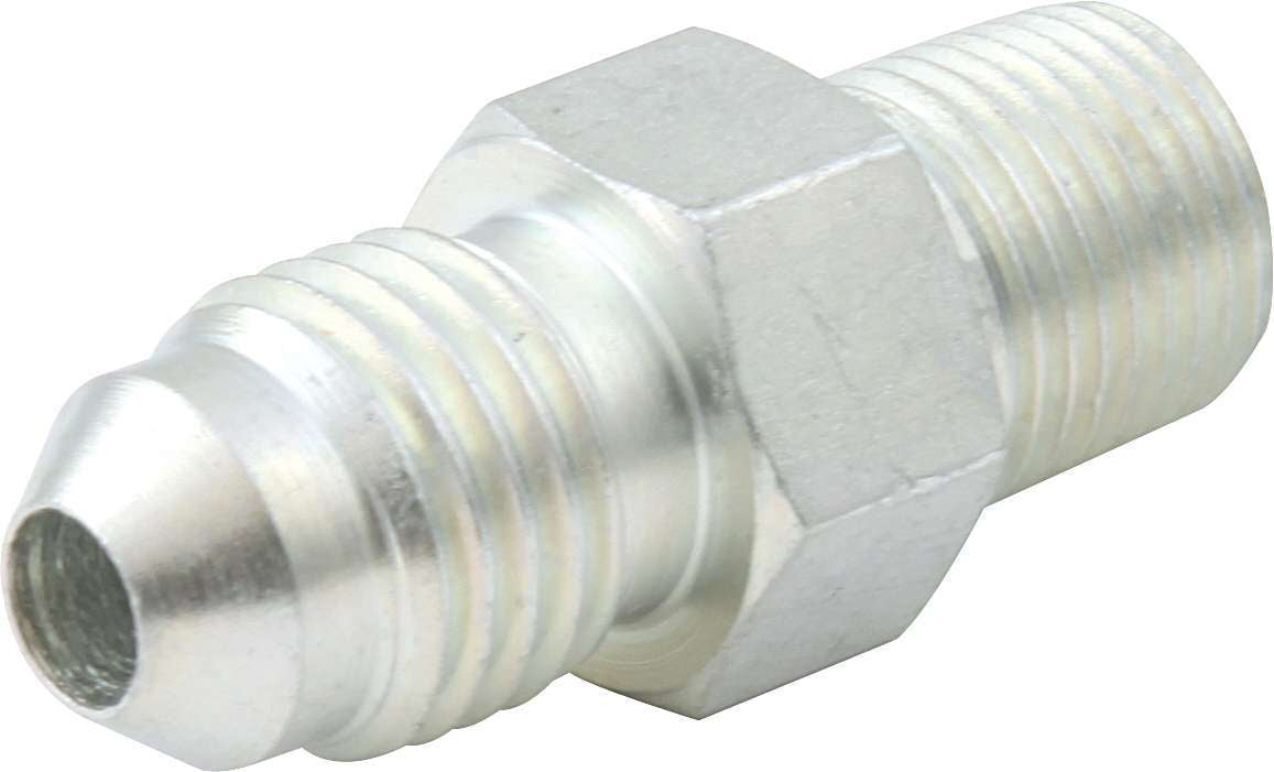 QUICKCAR RACING PRODUCTS Gauge Adapter 1/8in NPT Male to -4an Male QRP61-725