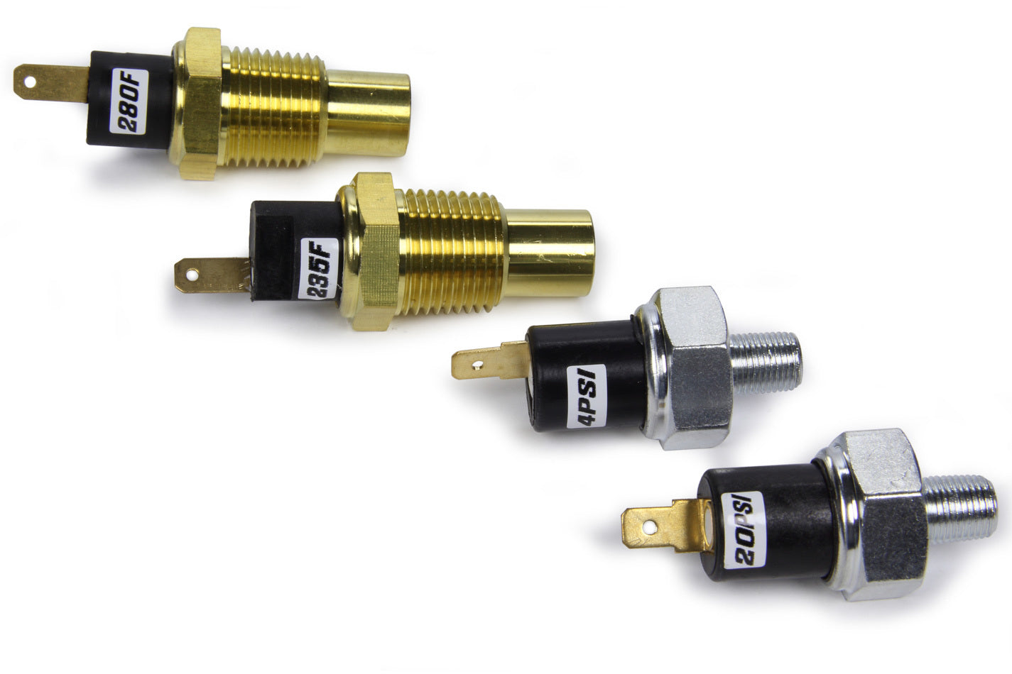 QUICKCAR RACING PRODUCTS warning light switch kit (4) OP / WT / OT / FP QRP61-752