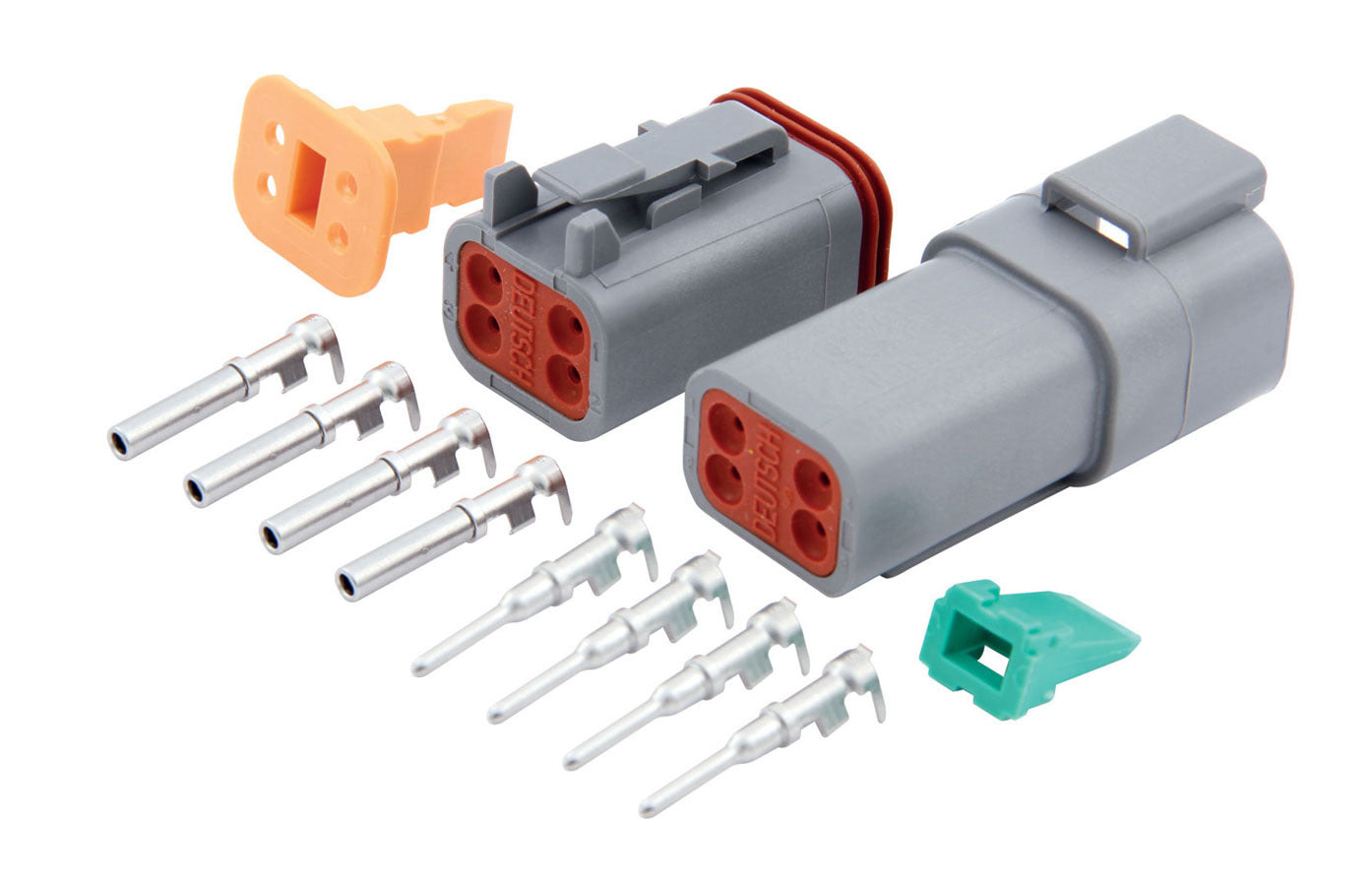 QUICKCAR RACING PRODUCTS Deutsch Connector - 4-Pin QRP71-342