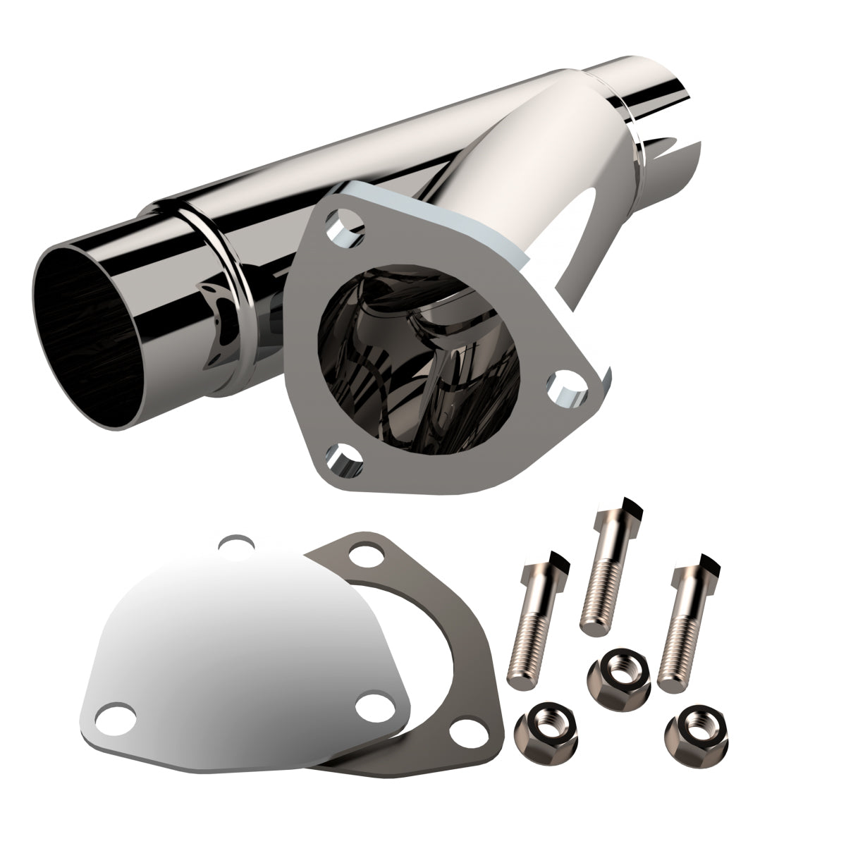 Quick Time Performance 2.25 Inch Stainless Stee l Exhaust Cutout MPN QTP10225