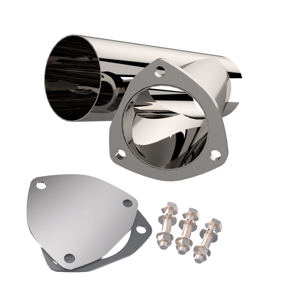 Quick Time Performance 3.50 Inch Stainless Stee l Exhaust Cutout MPN QTP10350