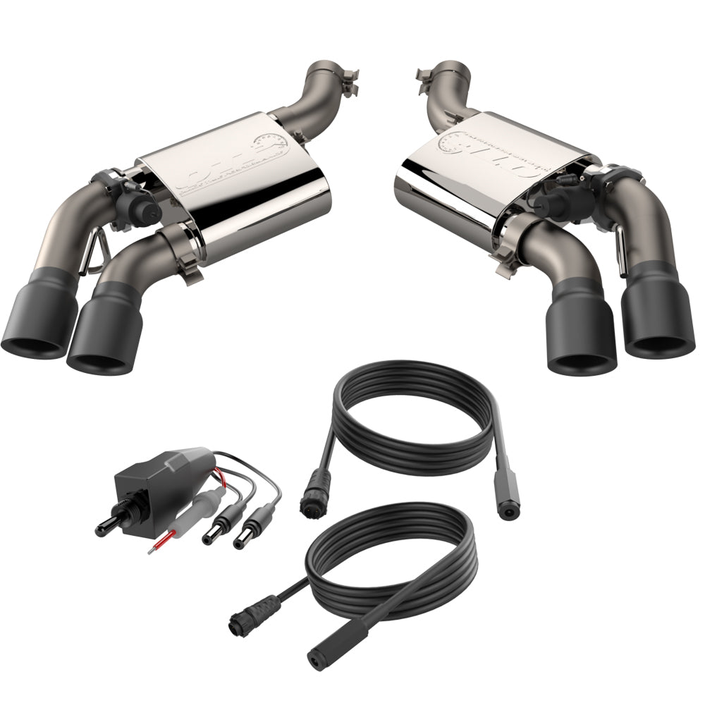 Quick Time Performance 16- Chevrolet Camaro SS Screamer Axle Back Kit MPN QTP400117B For Chevy Camaro 2016-21