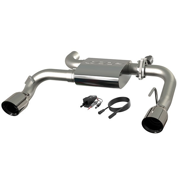 Quick Time Performance 21- Bronco 2.3/2.7L Screamer Muffler Kit MPN QTP440521 For Ford Midsize SUV 2021-24