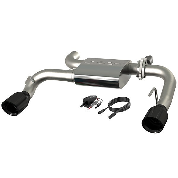 Quick Time Performance 21- Bronco 2.3/2.7L Screamer Muffler Kit MPN QTP440521B For Ford Midsize SUV 2021-24