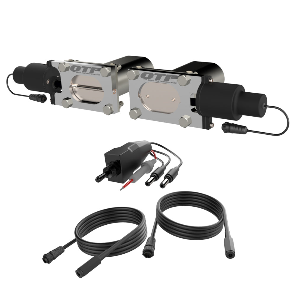 Quick Time Performance Dual Low Profile Oval Electric Cutouts MPN QTPQTEC66