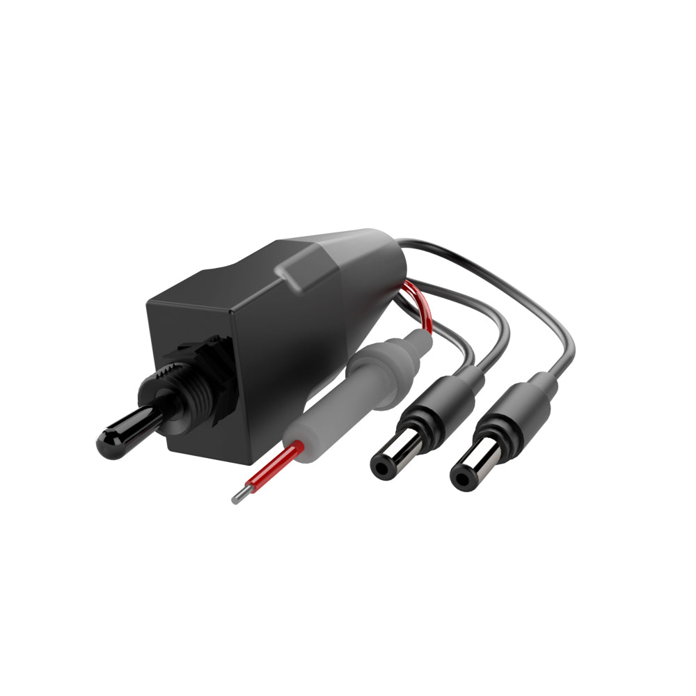 QUICK TIME PERFORMANCE Dual Toggle Switch for Q TP Electric Exhaust Cuto QTPSWITCH2