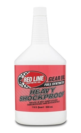REDLINE OIL Heavy Shock Proof Gear Oil 1 Quart 75W250 RED58204