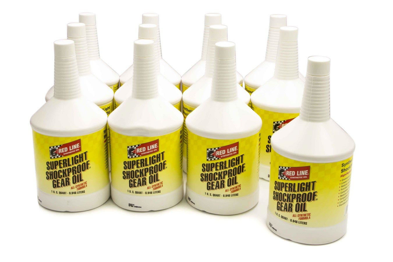Redline Oil Superlight Shock Proof Gear Oil Case/12 MPN RED58524