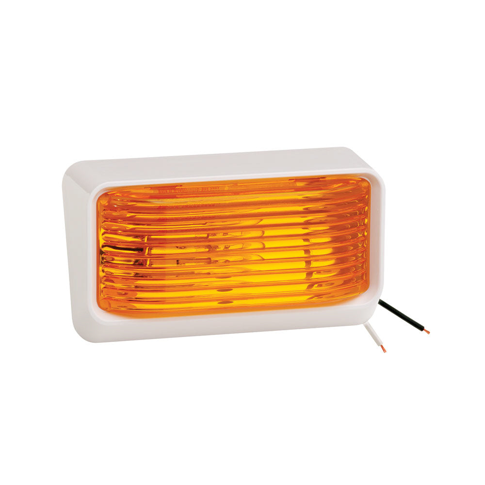 REESE Porch Light #78 Amber w/ Ash White #5 Base REE30-78-516