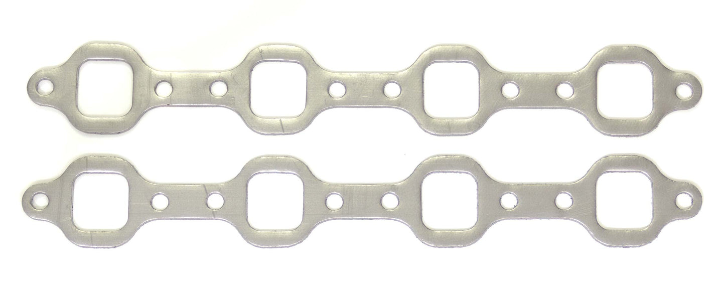 Remflex Exhaust Gaskets Exhaust Gasket SBF w/ 1-3/8 x 1-7/16 Sq. Ports MPN REM3035 For Ford