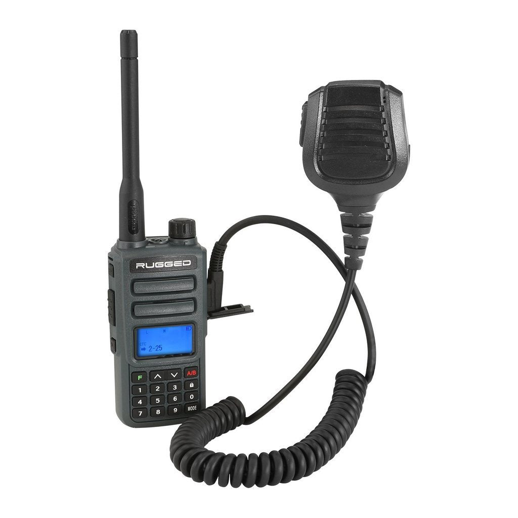 RUGGED RADIOS Radio Rugged GMR2 GMRS / FRS w / Hand Mic RGRGMR2-G