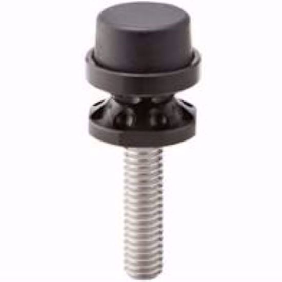 RING BROTHERS Hood Adjusters 0.875in Length Black Pair RIB9570B