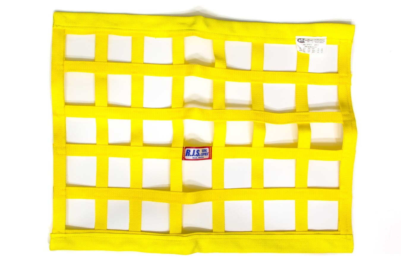 RJS SAFETY Yellow Ribbon Window Net 18x24 RJS10000406
