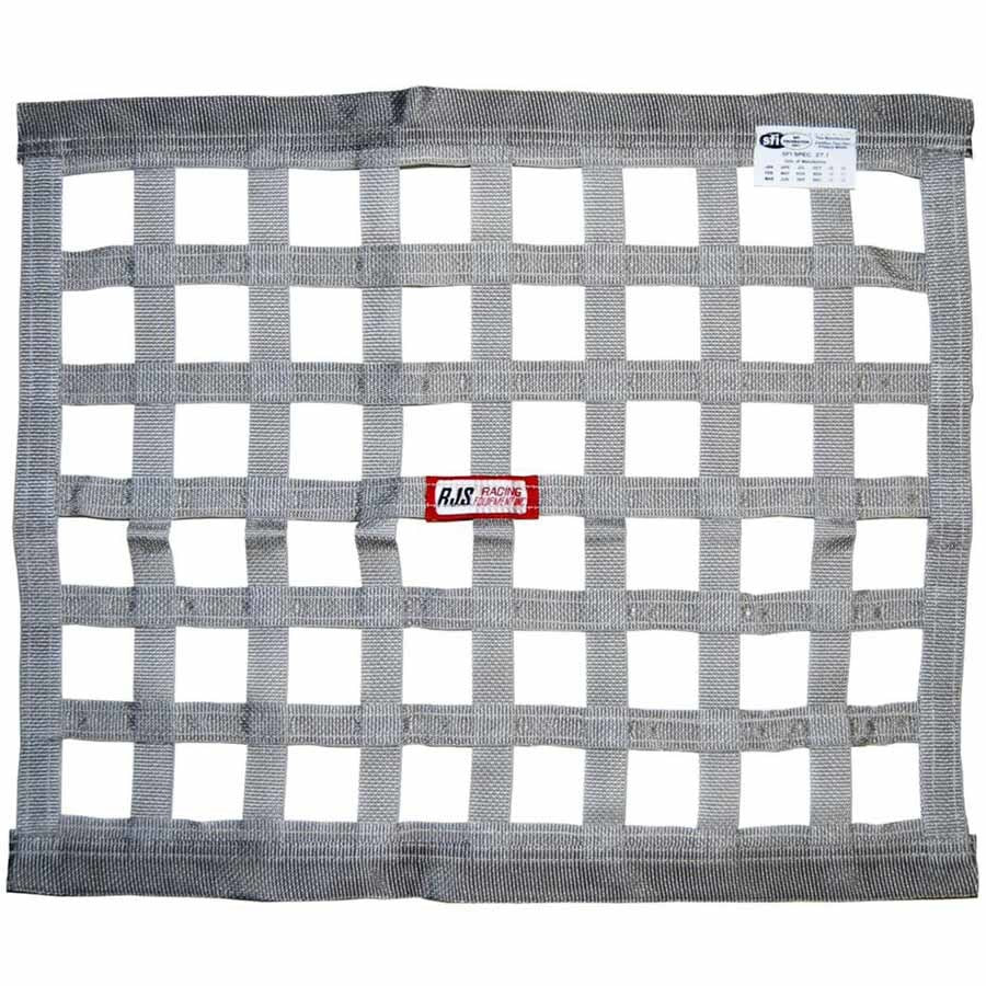 RJS SAFETY Gray Ribbon Window Net 18x24 RJS10000407