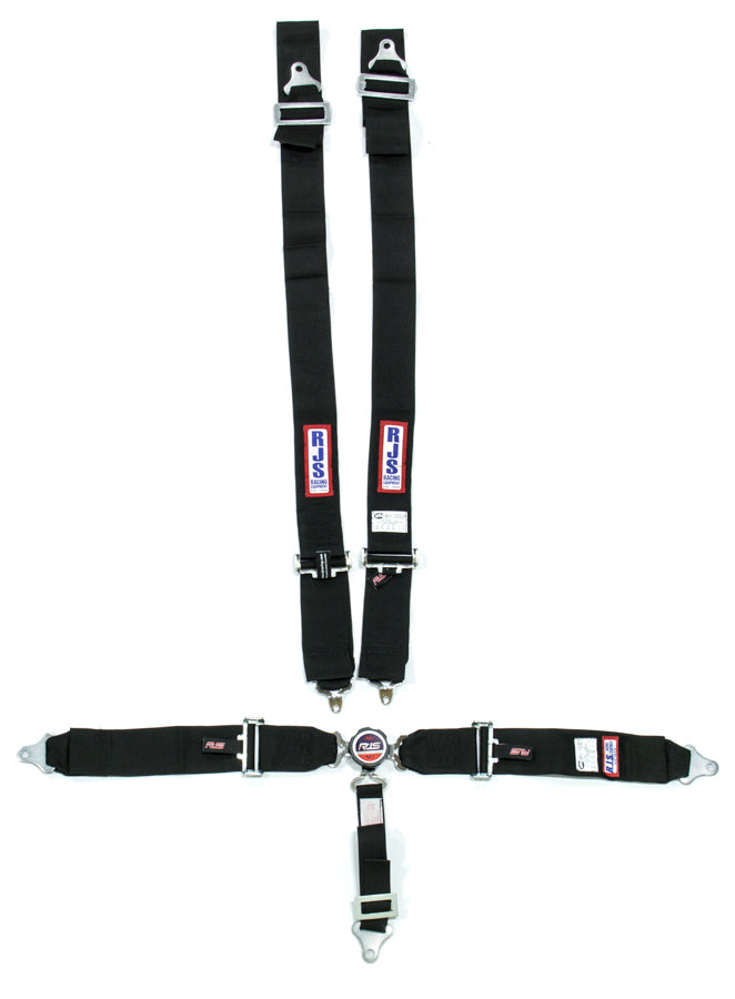 Rjs Safety 5 PT Harness System Q/R BK Ind Wrap 2inSub MPN RJS1034101