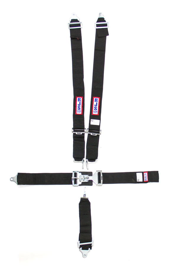 Rjs Safety 5-Pt Harness System BK Ind Bolt In Mt 3in Sub MPN RJS1128601