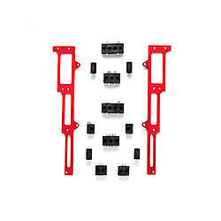 R AND M SPECIALTIES Spark Plug Wire Loom SBF Red RMW1105R