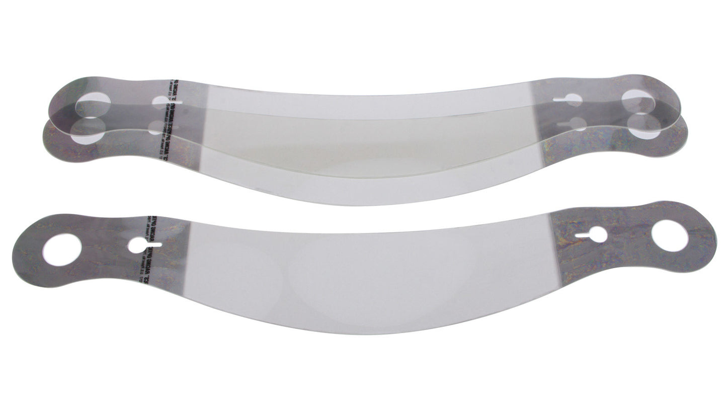 Racing Optics Laminated Tearoff Bell 287 Shield ZAMP PYR MPN ROP10208C