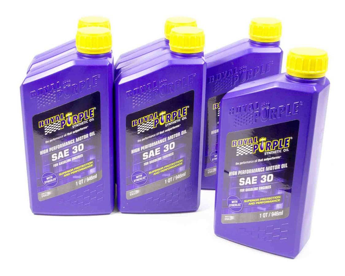 Royal Purple SAE 30 Engine Oil Case 6x1 Quart MPN ROY06030