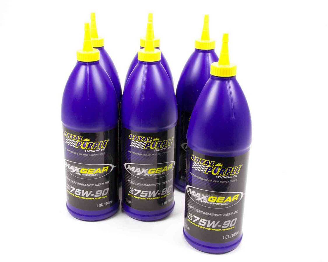 Royal Purple 75w90 Max Gear Oil Case 6x1 Quart MPN ROY06300
