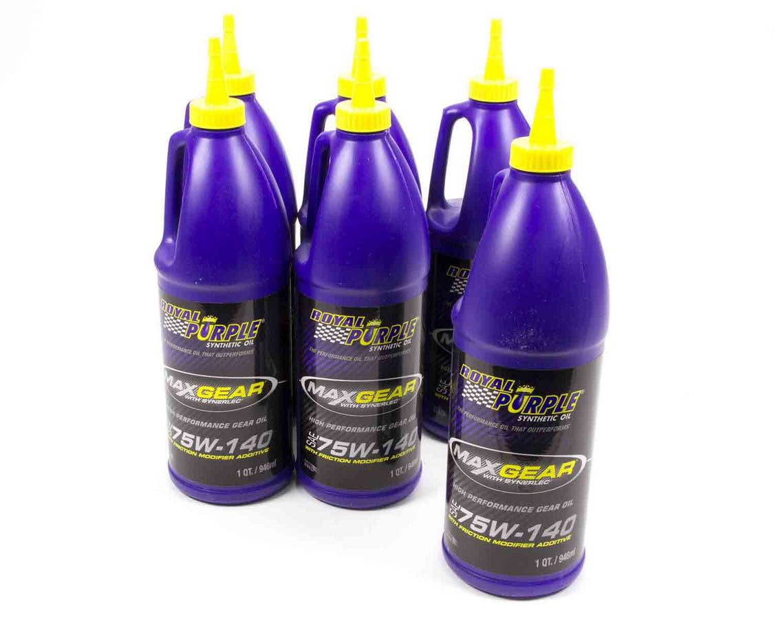 Royal Purple 75w140 Max Gear Oil Case 6x1 Quart MPN ROY06301
