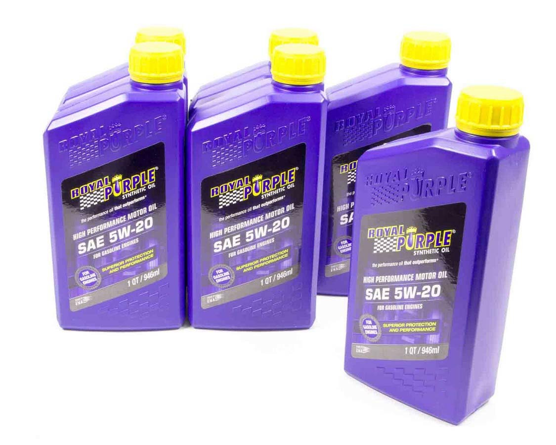 Royal Purple 5w20 Multi-Grade SAE Oil Case 6x1 Quart MPN ROY06520