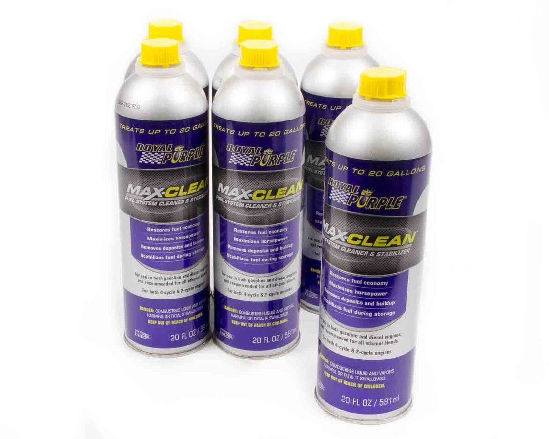 Royal Purple Max Clean Fuel System Cleaner 6x20oz Case MPN ROY11723
