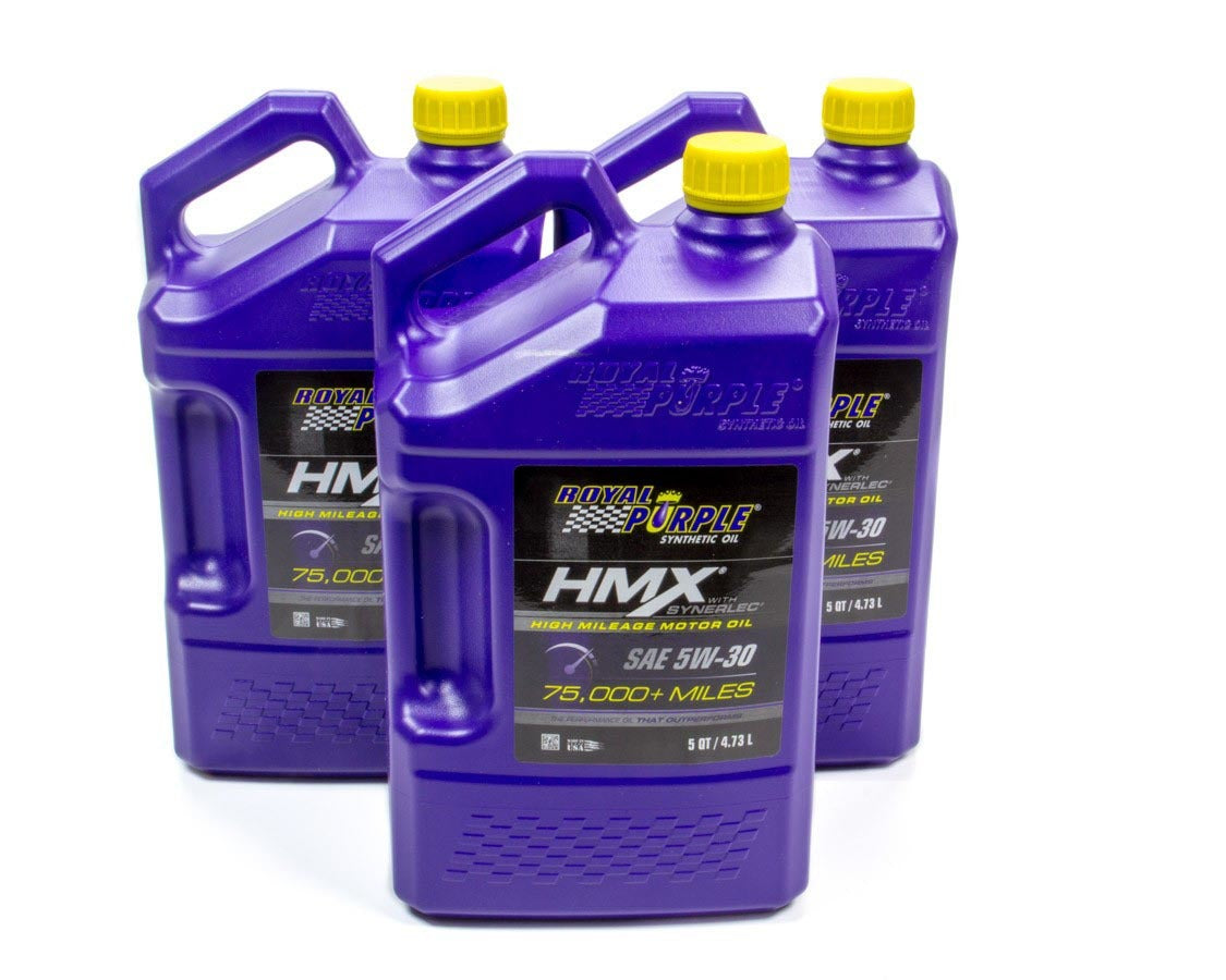 Royal Purple 5W30 HMX Multi-Grade Oil Case 3x5 Quart MPN ROY11749