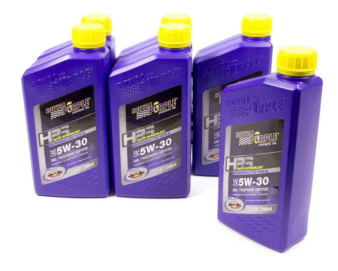 Royal Purple 5w30 HPS Multi-Grade Oil Case 6x1 Quart ROY36530