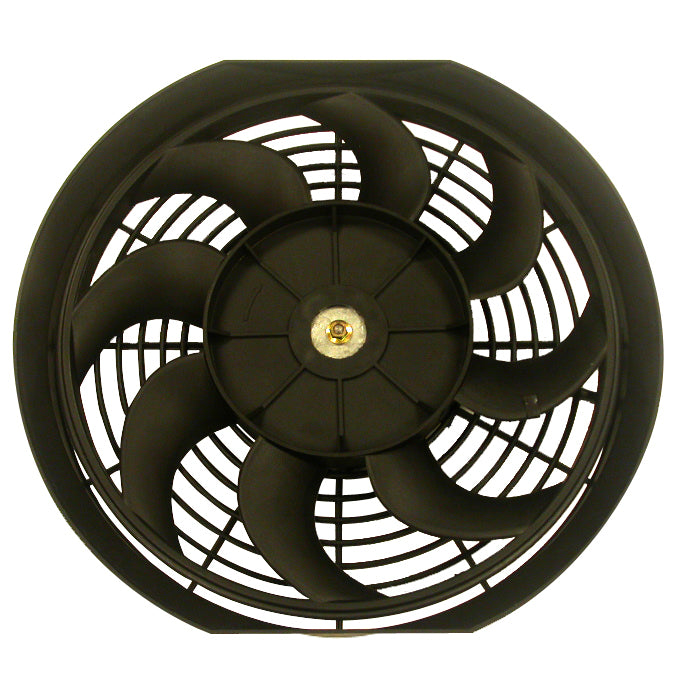 Racing Power Co-Packaged 12In Universal Cooling Fan W/Curved Blades 12V MPN RPCR1012