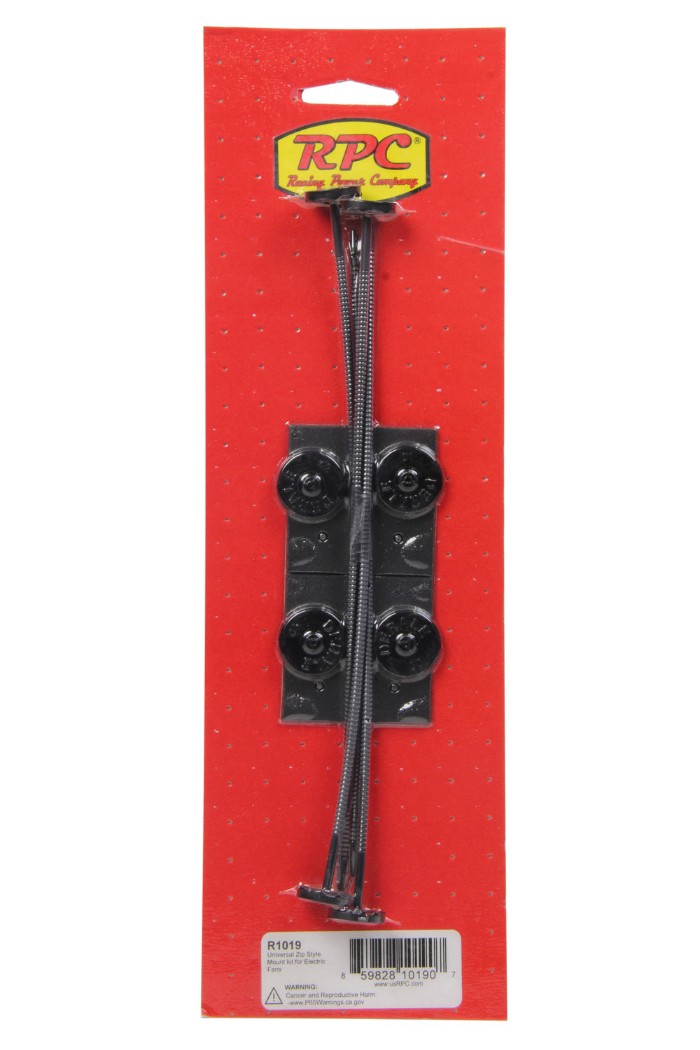 RACING POWER CO-PACKAGED Cooling Fan Plastic Tie Mounting Kit RPCR1019
