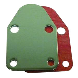 RACING POWER CO-PACKAGED SBC Fuel Pump Block-Off Plate RPCR2057