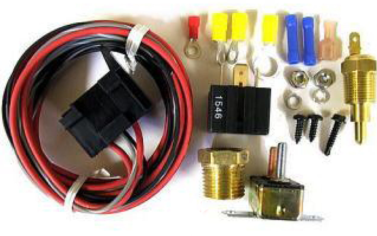 Racing Power Co-Packaged Fan Relay With Thermost at 185/170 Deg MPN RPCR3102 For Universal use
