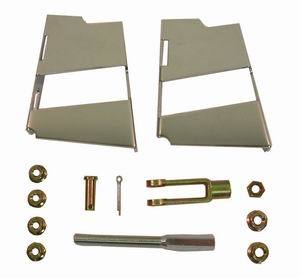 RACING POWER CO-PACKAGED Chrome Brake Booster Br acket RPCR3918