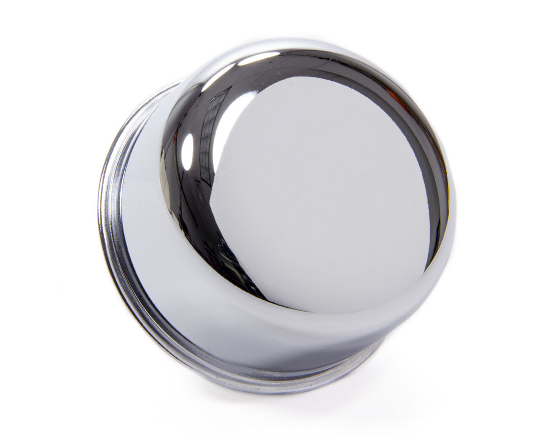 RACING POWER CO-PACKAGED Chrome Push In Breather 2-3/4in Dia 1in Neck RPCR4870
