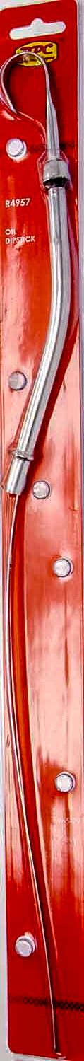 RACING POWER CO-PACKAGED SBC Chrome Engine Oil Dipstick RPCR4957