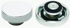 Racing Power Co-Packaged Chrome Aluminum Radiator Cap Plain MPN RPCR5011