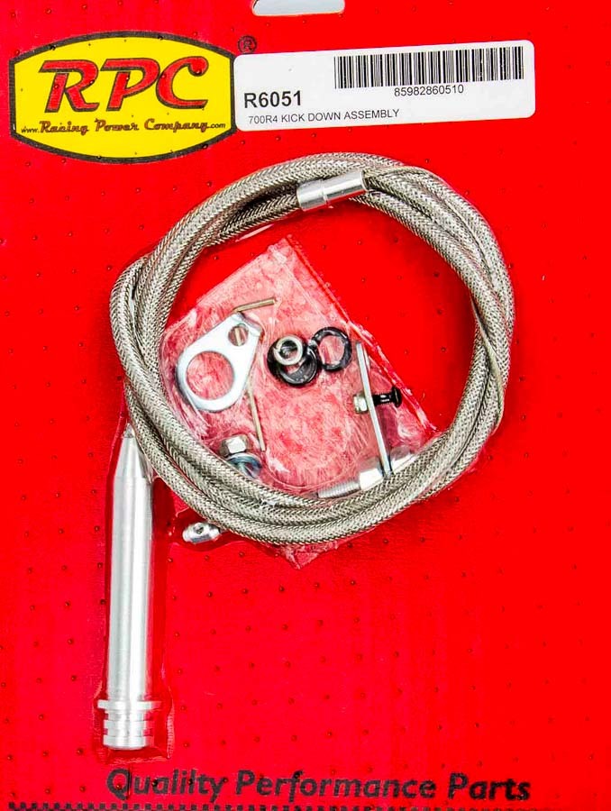 Racing Power Co-Packaged 700R4 Stainless Kick Down Assembly MPN RPCR6051
