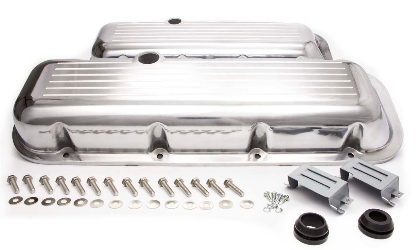 Racing Power Co-Packaged BBC Alum Short V/C Ball Milled Polished MPN RPCR6231 For Chevy