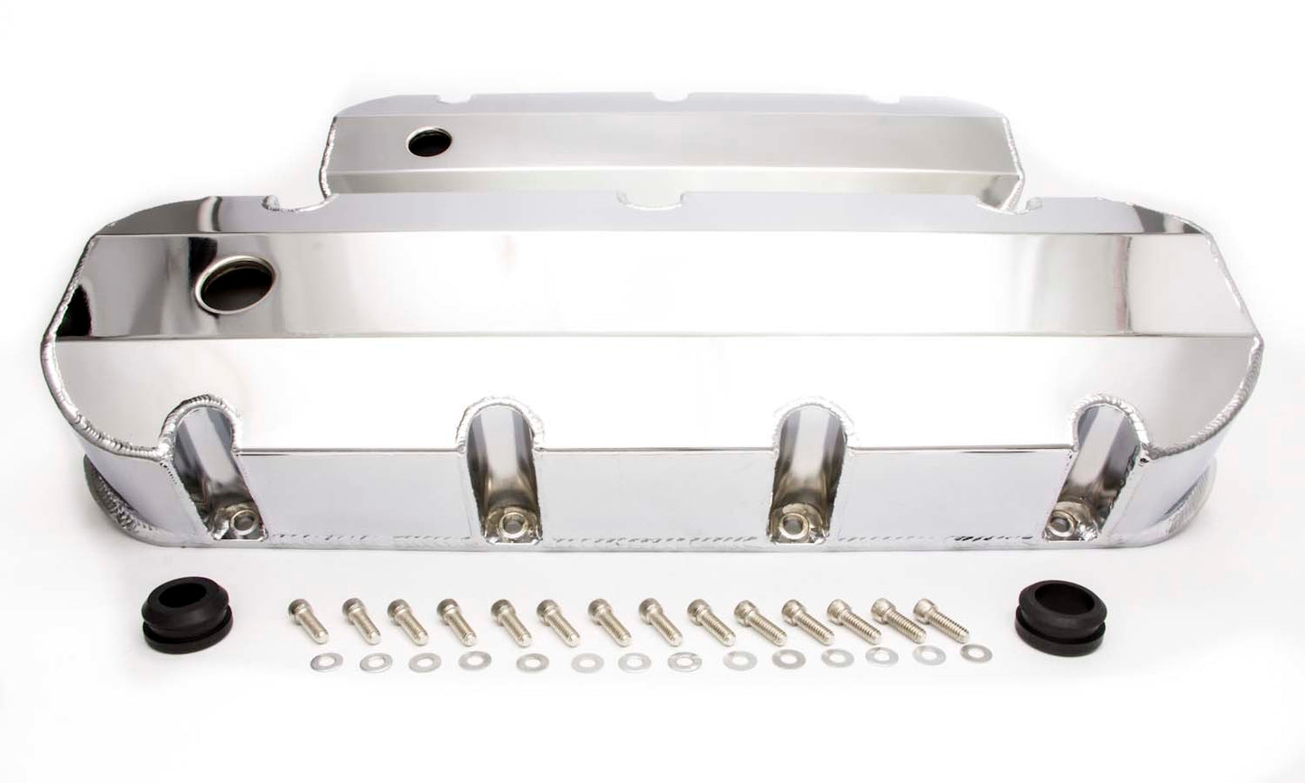 Racing Power Co-Packaged BBC Alum Fabricated Tall V/C Chrome MPN RPCR6248C For Chevy