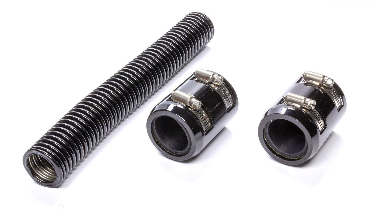 Racing Power Co-Packaged Black 24in Stainless Radiator Hose Kit MPN RPCR7304BK