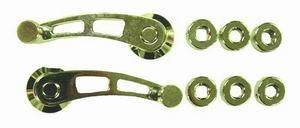 RACING POWER CO-PACKAGED Chrome Alum 4-1/4In Win dow Handle RPCR8408