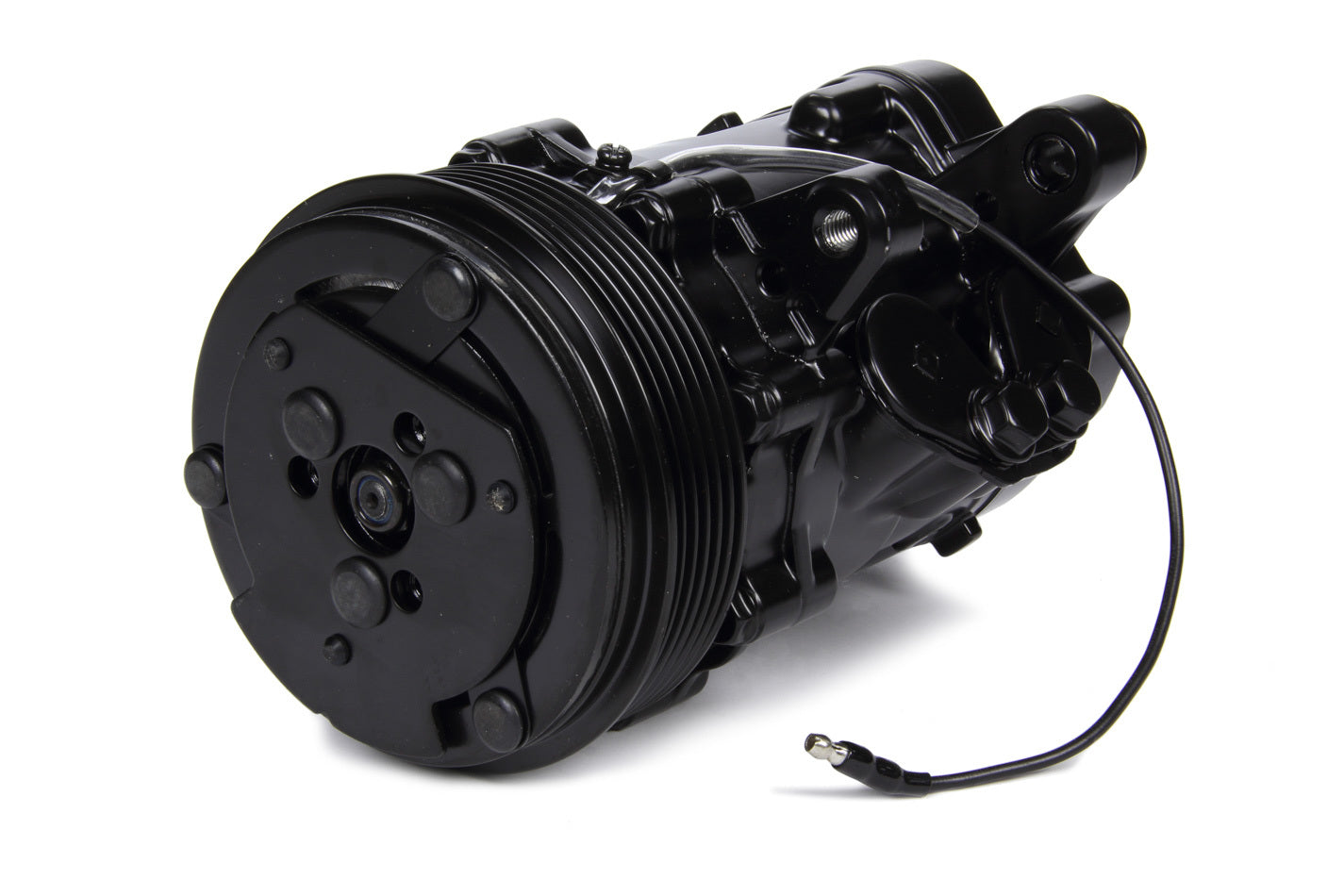 Racing Power Co-Packaged Sanden #7176 12V A/C Co mpressor Serpentine MPN RPCR8755BK For Universal use