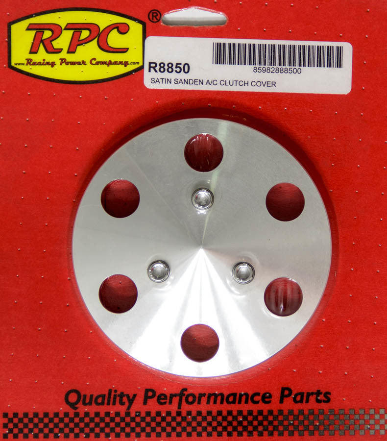Racing Power Co-Packaged Aluminum A/C Clutch Cover MPN RPCR8850